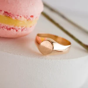 Anillo oro 18k sello