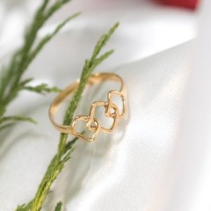 Anillo oro 18k juvenil