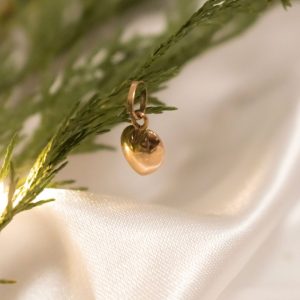 Colgante oro 18k corazón mediano