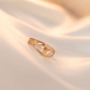 Anillo corazón oro 18k