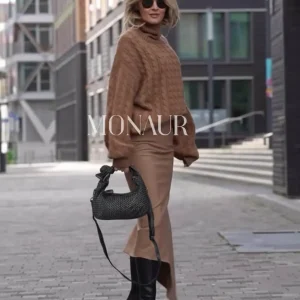 Bolso Hobo Trenzado Torino Mini