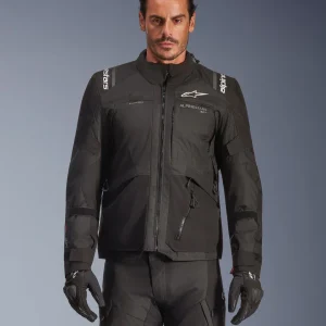 CHAQUETA IMPERMEABLE ALPINESTARS ANDES V4 DRYSTAR NEGRO