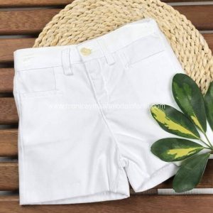 Pantalon corto pinocho blanco