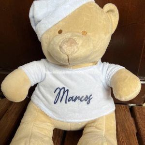 Oso de peluche celeste