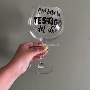 Copas personalizadas testigos