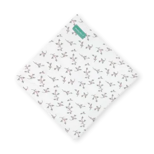 Manta de muselina de algodón - Floral Pink