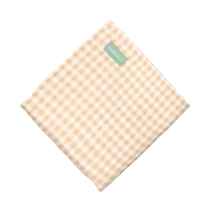 Manta de muselina de bambú - Vichy Sand