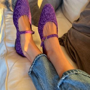 The Versailles purple ballerinas