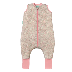 Pijama manta con calcetines antideslizantes - Pastel Floral - TOG 2.5
