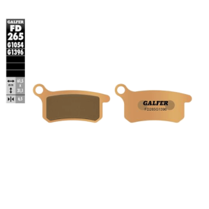 Pastillas de Freno Delanteras KTM SX 65 >2002 Galfer – Sinterizadas