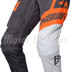 Pantalón Answer Syncron Gris Antracita/Naranja