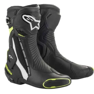 BOTAS ALPINESTARS SMX PLUS V2 NEGRO-BLANCO-FLUOR