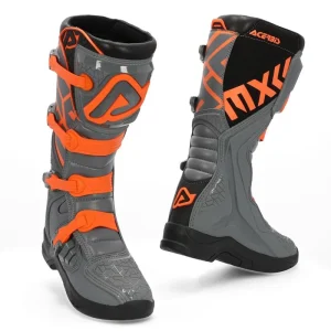 BOTAS ACERBIS X-TEAM GRIS NARANJA