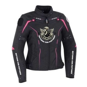 Cazadora, chaqueta moto mujer entretiempo-invierno