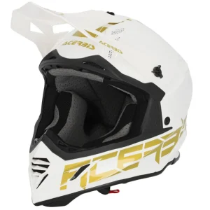 CASCO ACERBIS X-TRACK 22.06 BLANCO ORO