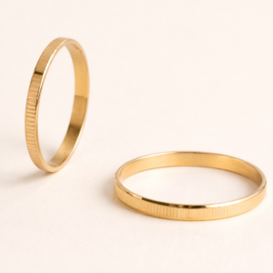 Ilusiones oro 18k facetadas