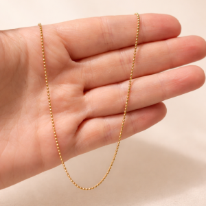 Collar Italiano Bolitas oro Amarillo