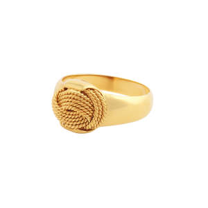 Anillo oro 18k chevalier nudo