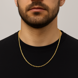 Cadena tourbillon 60 cm oro