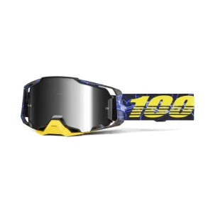 GAFAS 100% ARMEGA M2 FURY PLATA