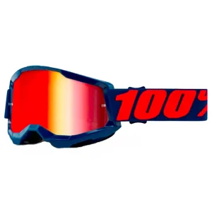 GAFAS 100% STRATA 2 MASEGO AZUL-ESPEJO