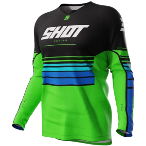 Traje Shot MX Draw Peak Niño Verde