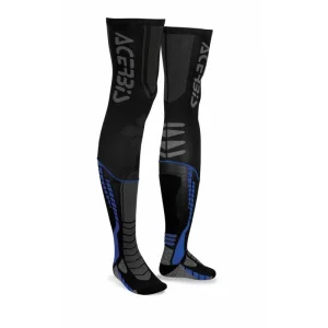 MEDIAS ACERBIS X-LEG PRO NEGRO-AZUL