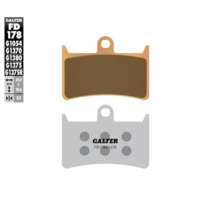 Pastillas de Freno Yamaha MT-09 13-20 Galfer – Sinterizadas Sport