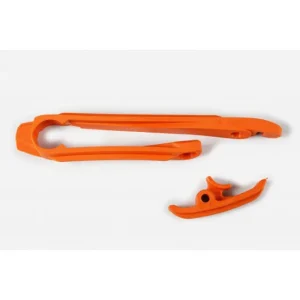 PATIN BASCULANTE Y DESLIZADOR CADENA UFO KTM EXC NARANJA