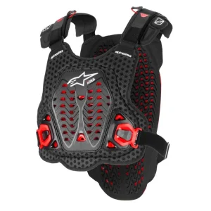 PETO ALPINESTARS A-5 PLASMA NEGRO ROJO