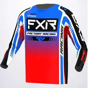 TRAJE FXR CLUTCH PRO AZUL ROJO